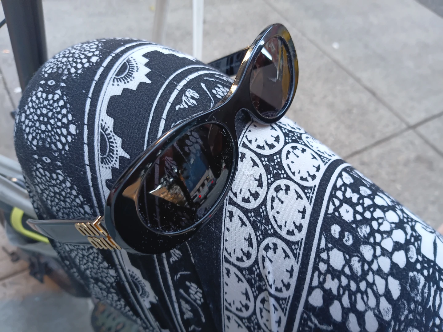 Miu Miu Black Sunglasses