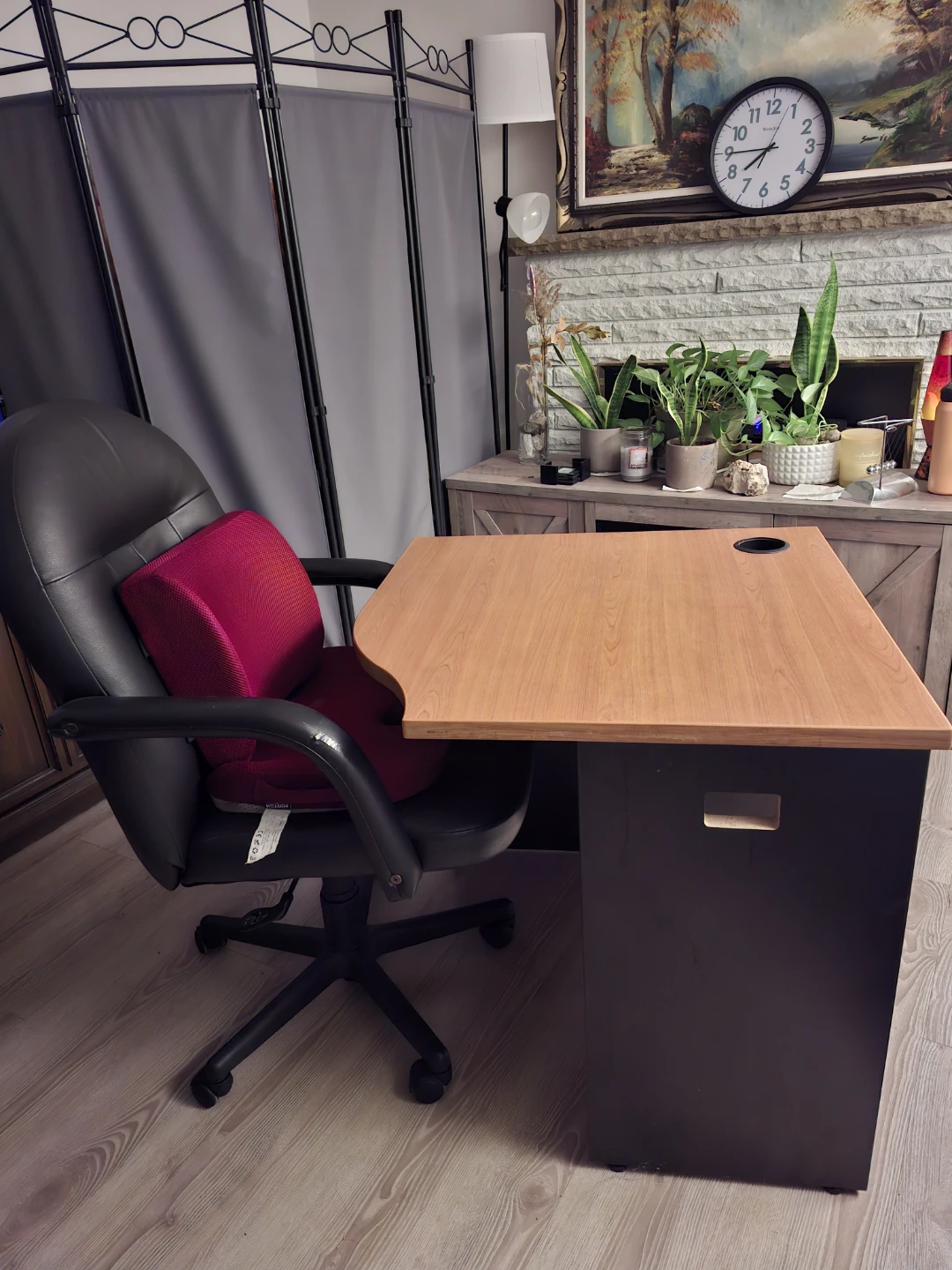 Black Office Desk Chair - photo 2