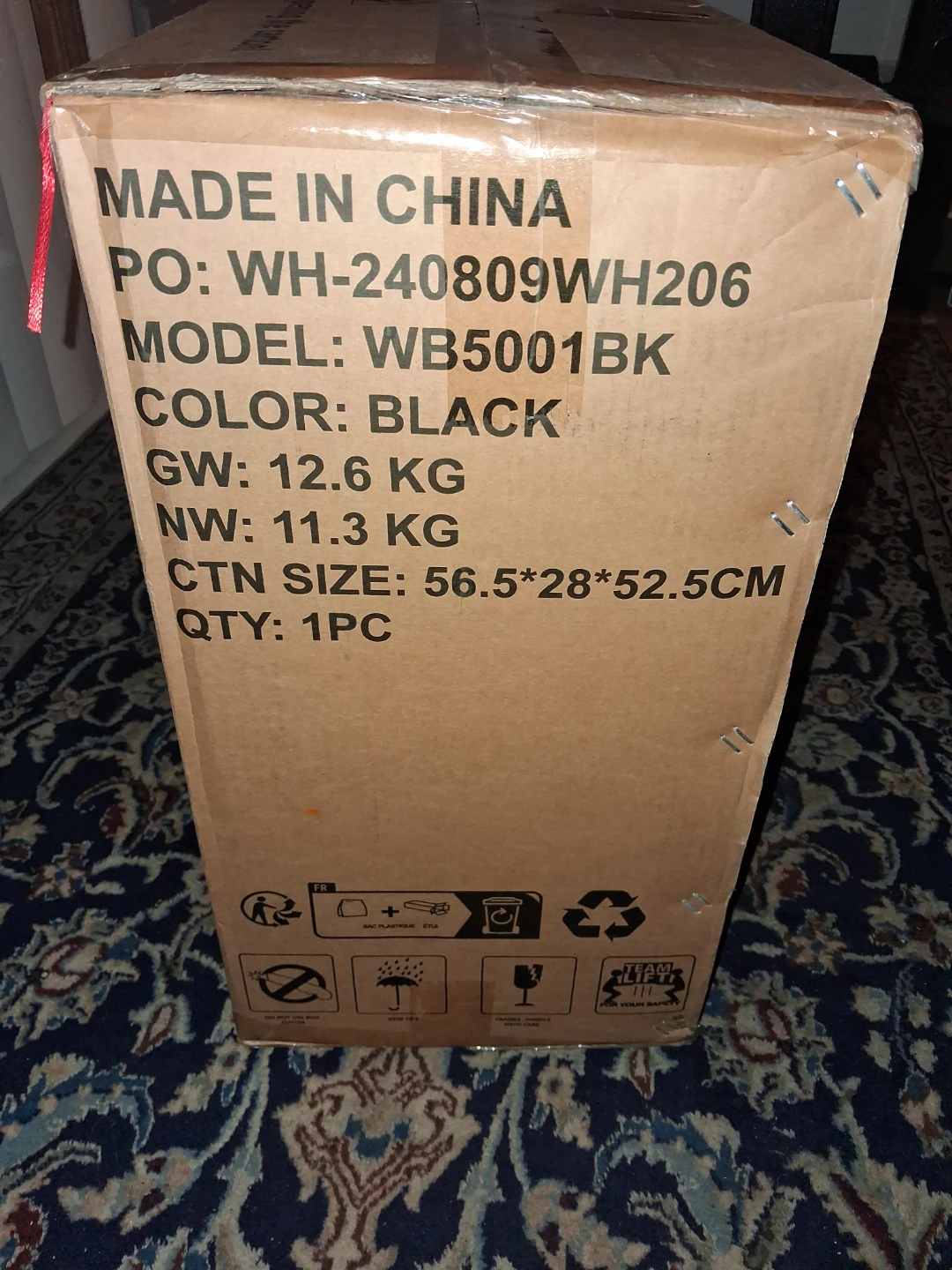 Mesh Office Chair WB5001BK Black - photo 3