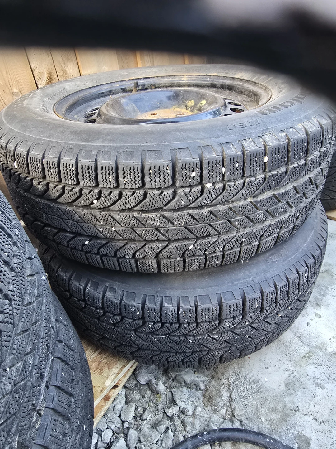 BFGoodrich Winter Tires on Steel Rims 245/65R17 - photo 5