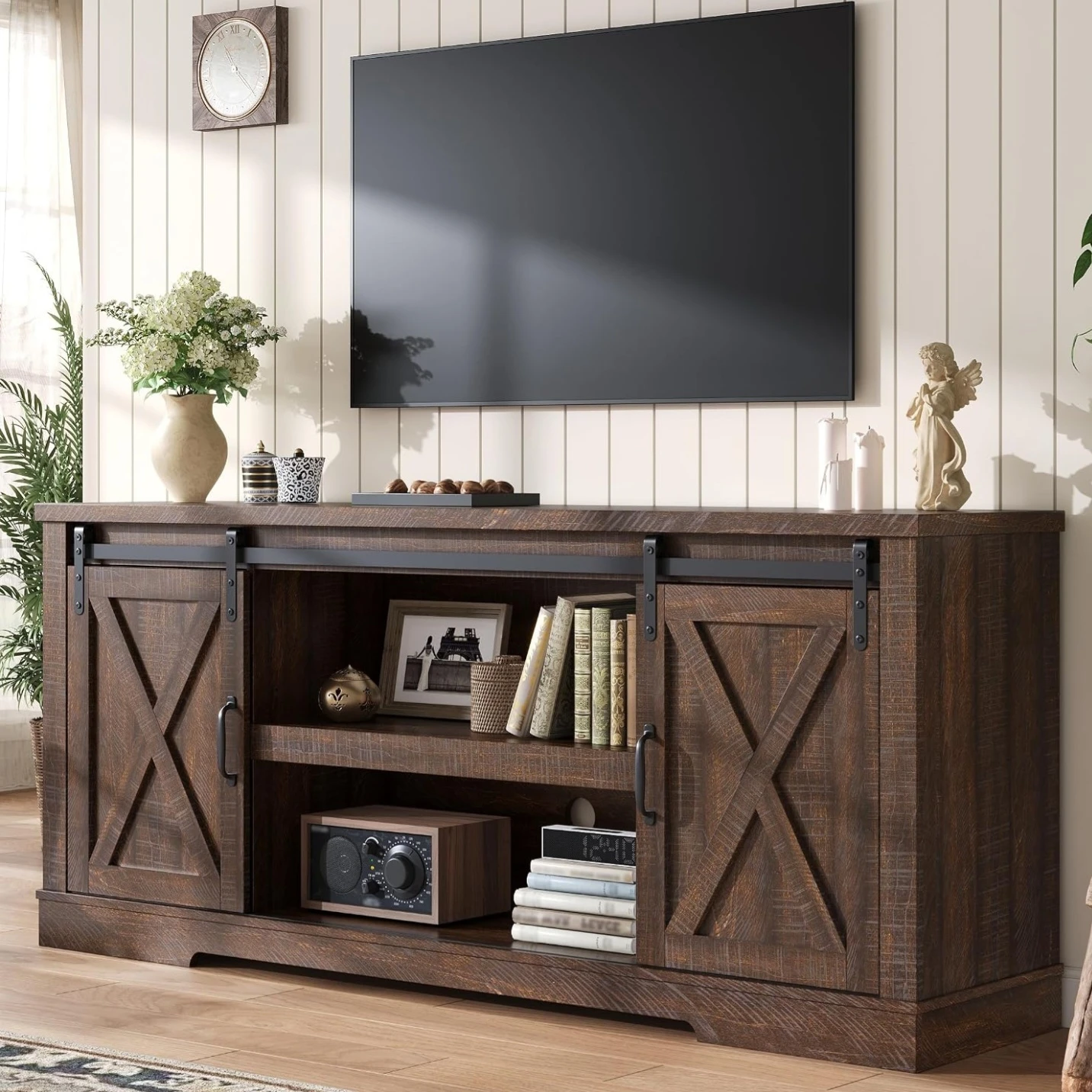 Rustic Farmhouse TV Stand