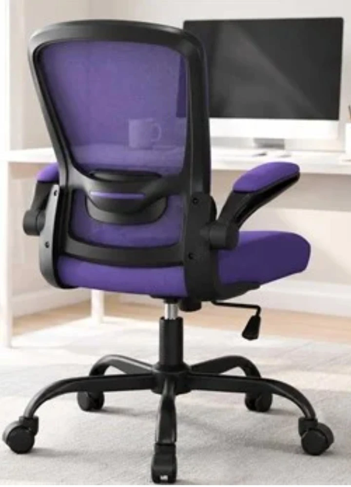 Purple Mesh Office Chair