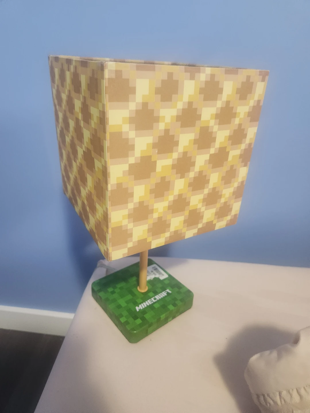 Minecraft Sand Block Table Lamp - photo 2