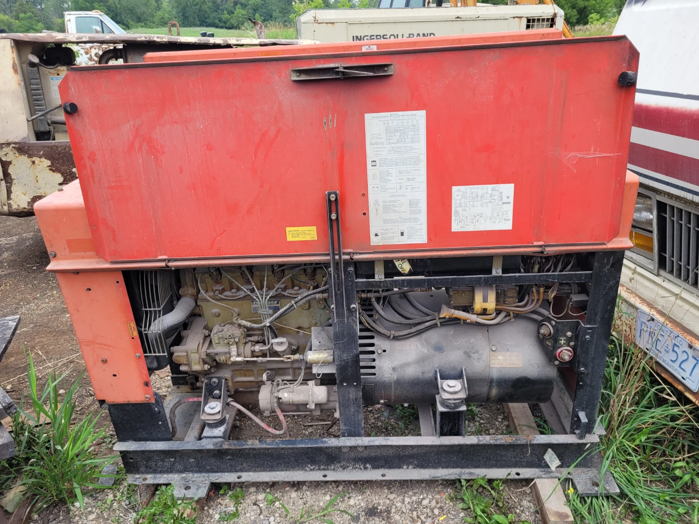 Industrial Portable Diesel 269 amp welder