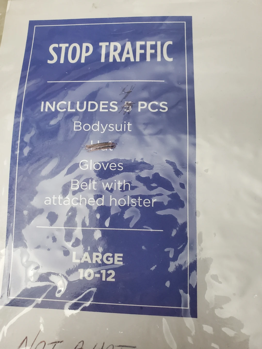 Stop Traffic Police Costume - photo 2
