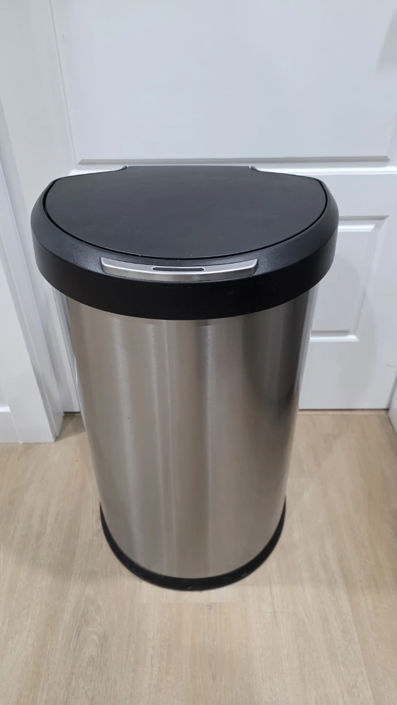 Stainless Steel Simplehuman Kitchen Waste Bin - photo 3