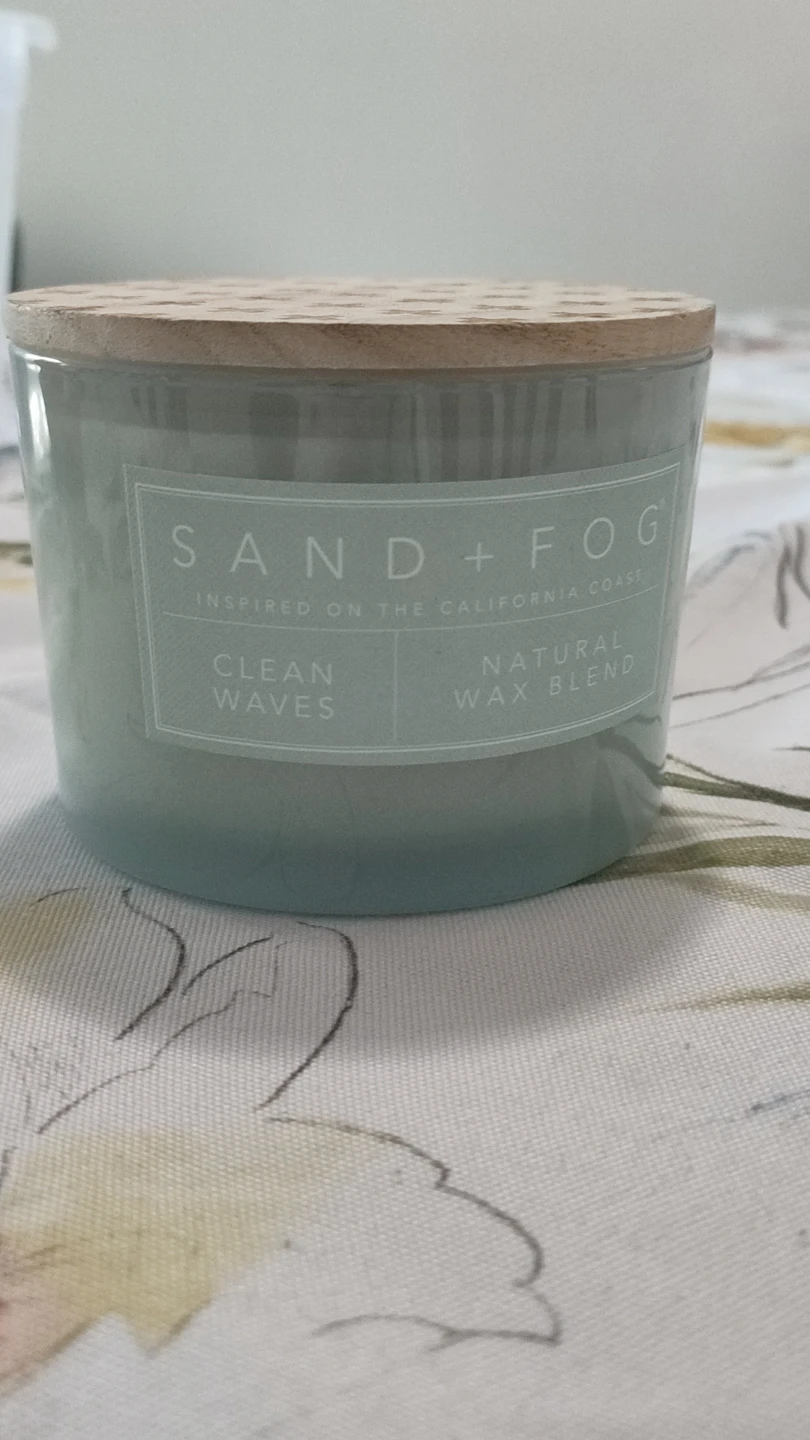 Sand + Fog Clean Waves Candle