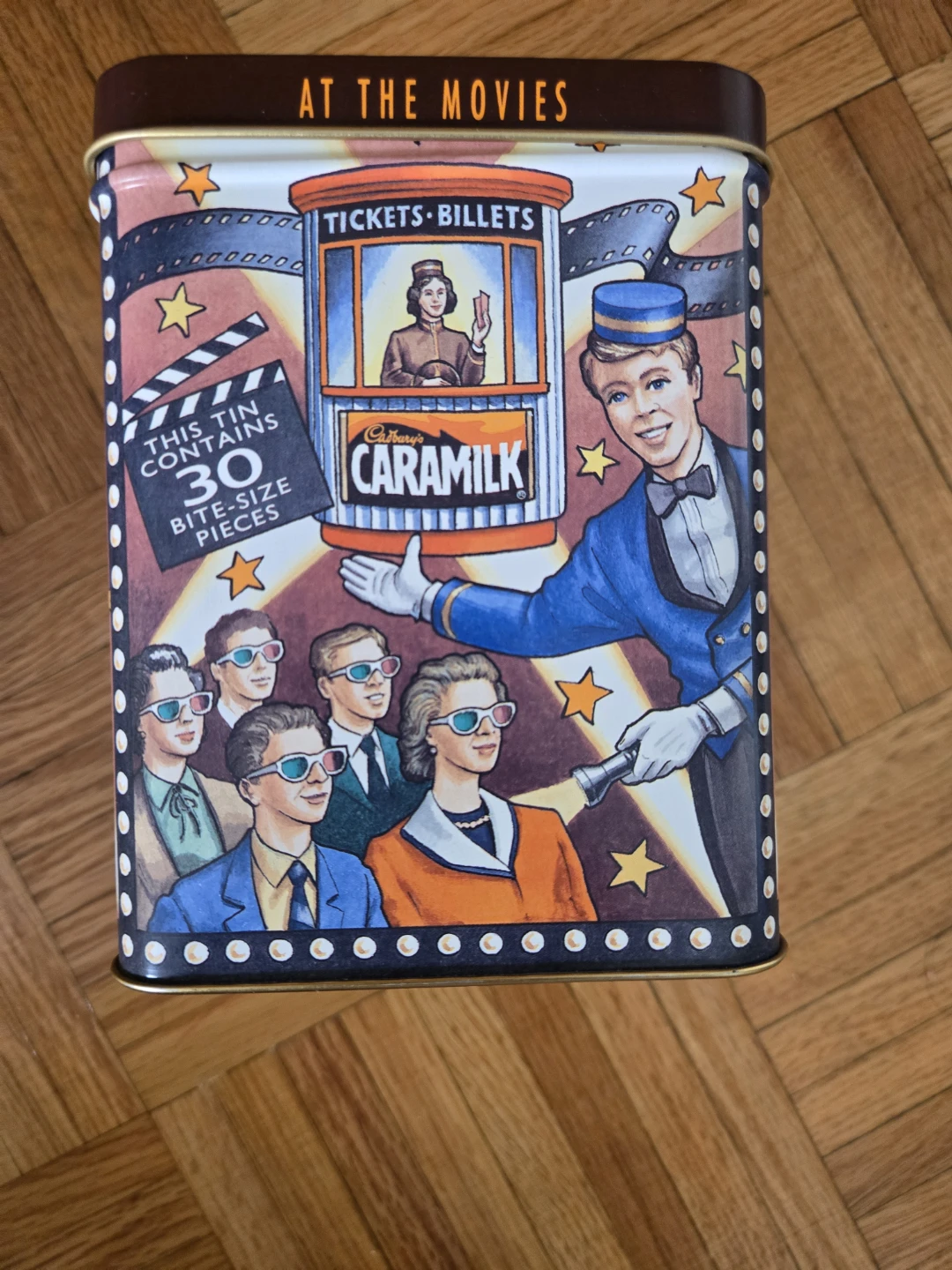 Collectible Vintage Cadbury Caramilk Metal Tin - photo 3