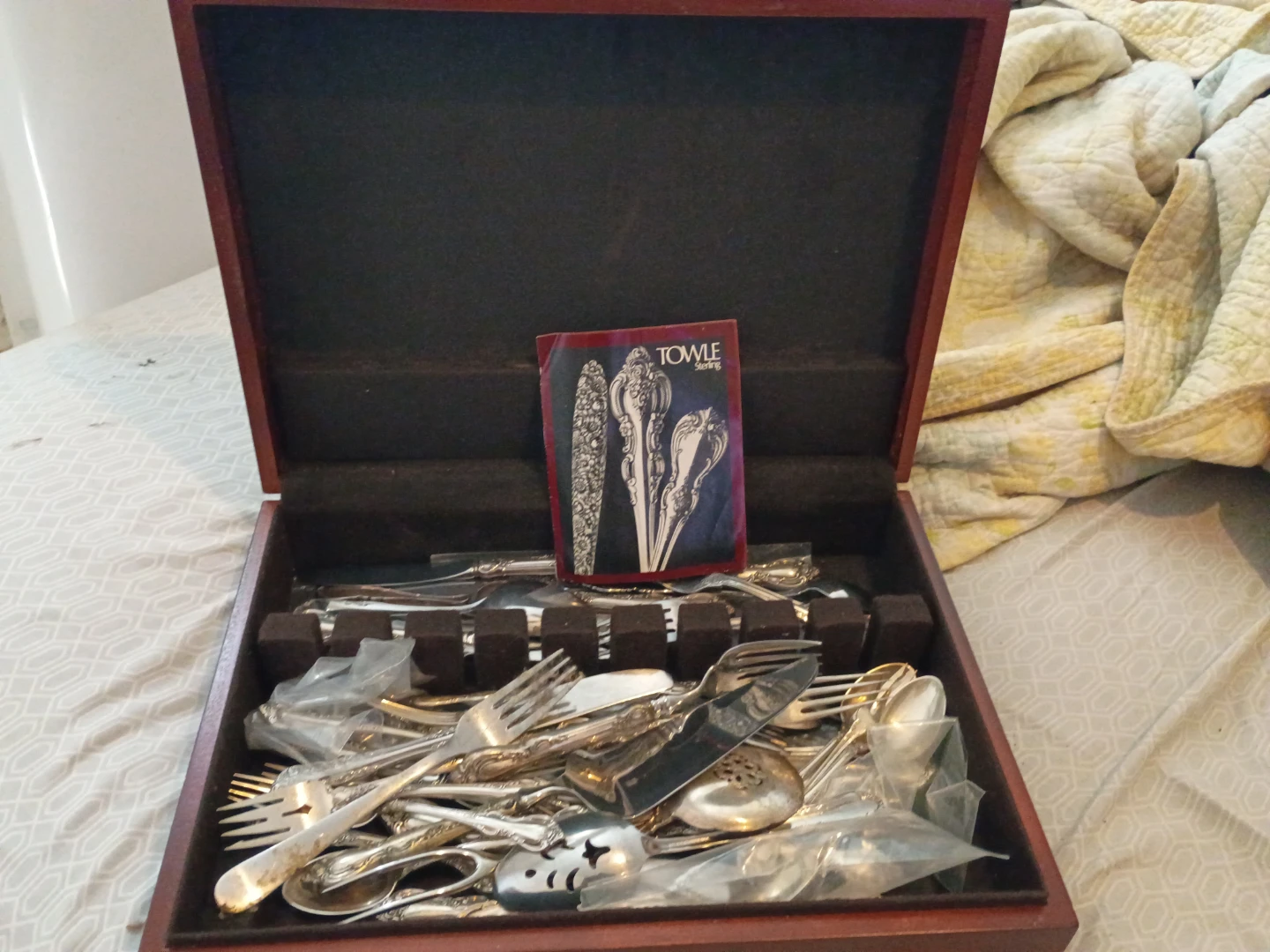 Towle Sterling Silver Flatware Set 1967 - photo 3