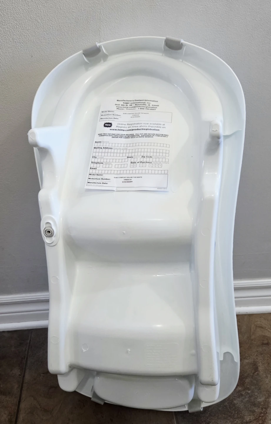 Tomy Sure Comfort Deluxe Baby Tub - photo 3
