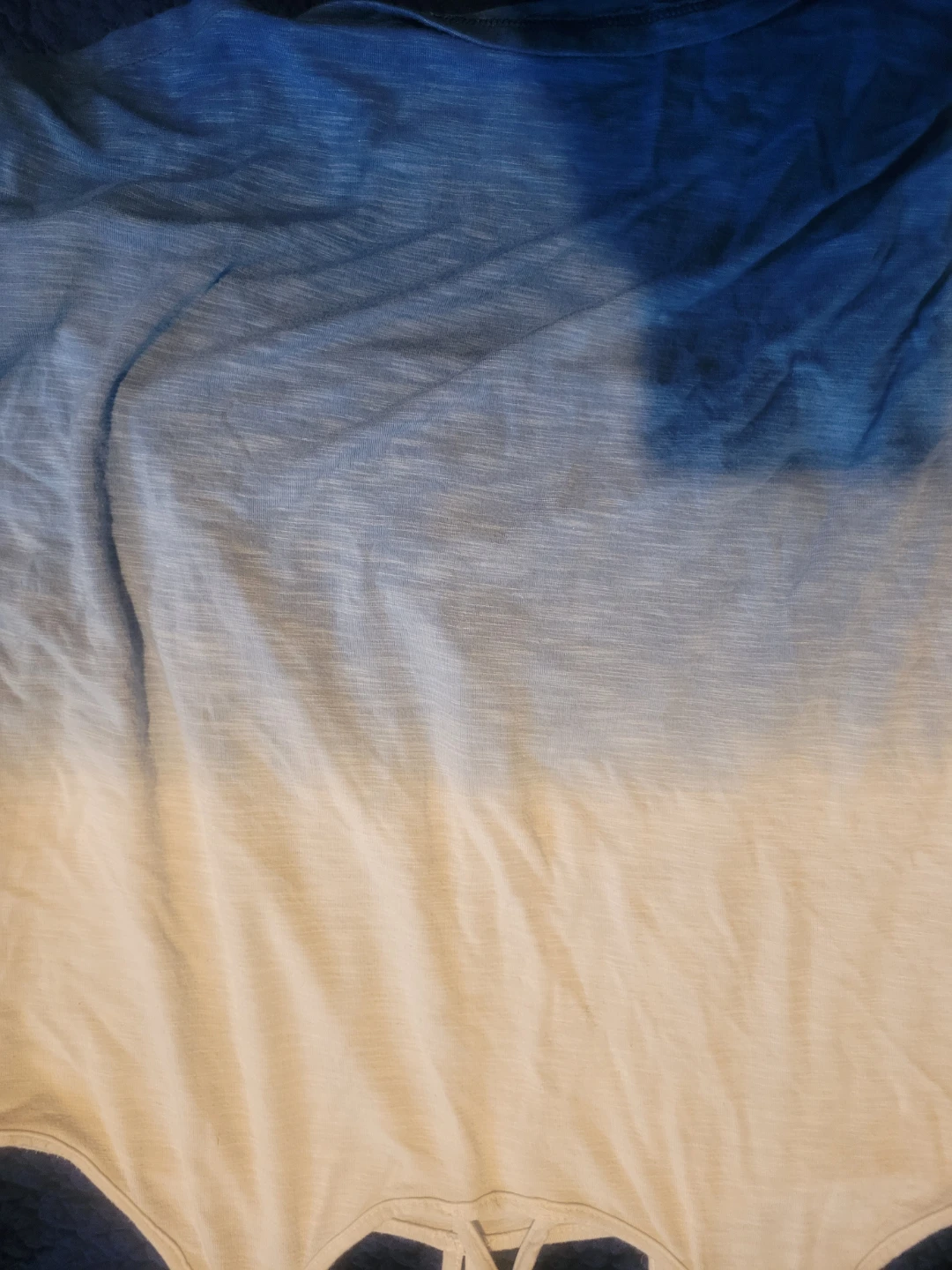 Small Blue fadded to whitel AE soft & sexy tank - photo 3