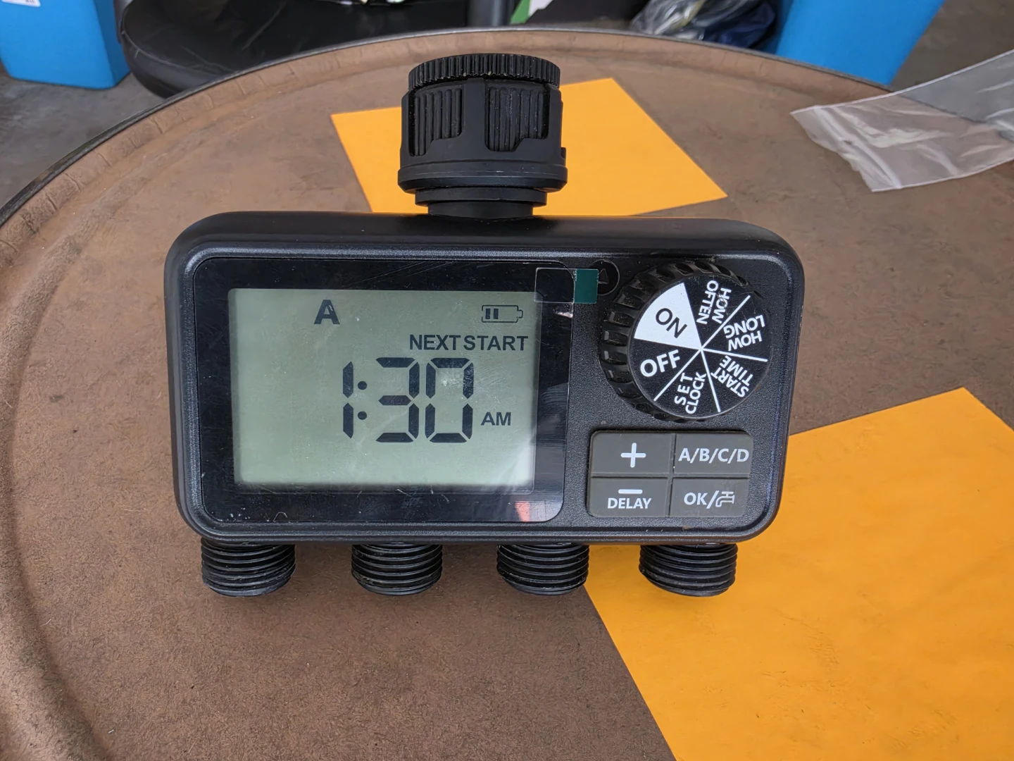 Oakred Digital Irrigation Timer 4-Outlet (Item #002) - photo 2