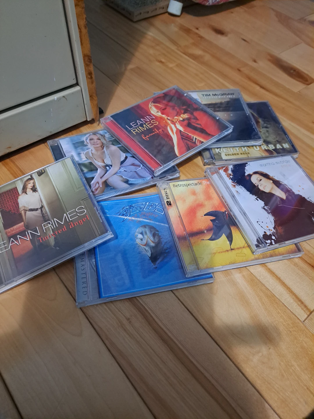 Assorted Country and Rock Music CD Collection
