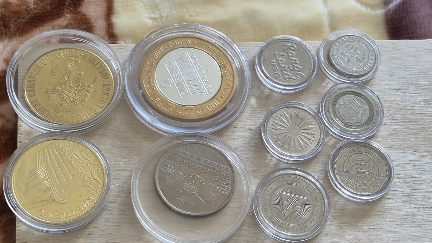 Collection of Assorted Collectible Tokens