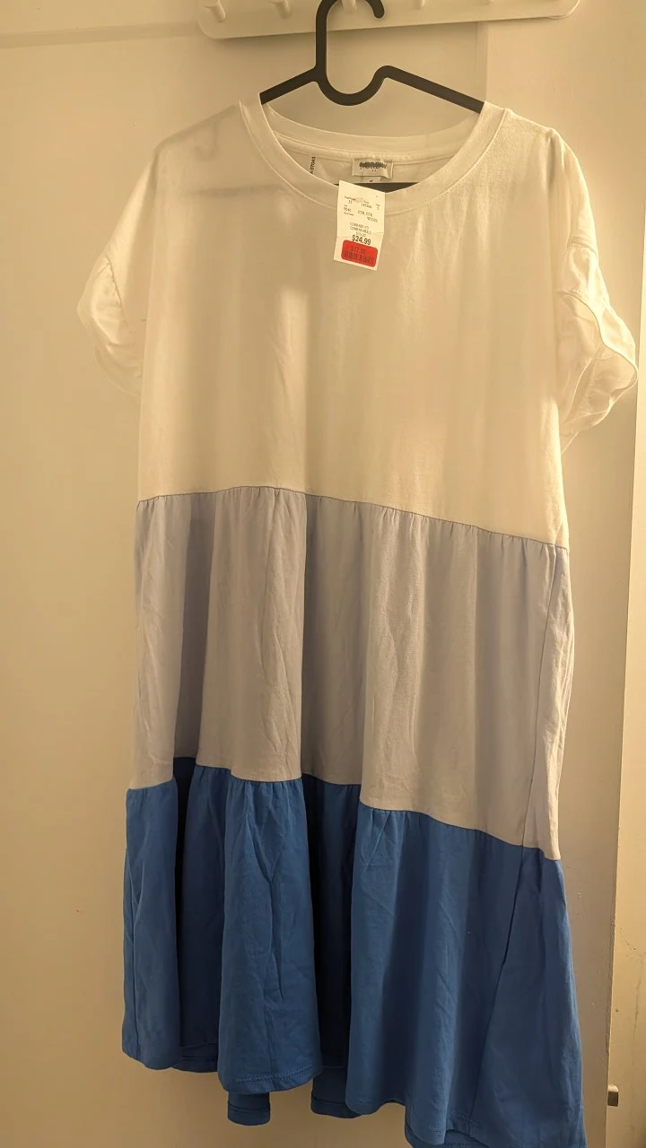 Nordstrom Rack Colourblock Tiered Dress