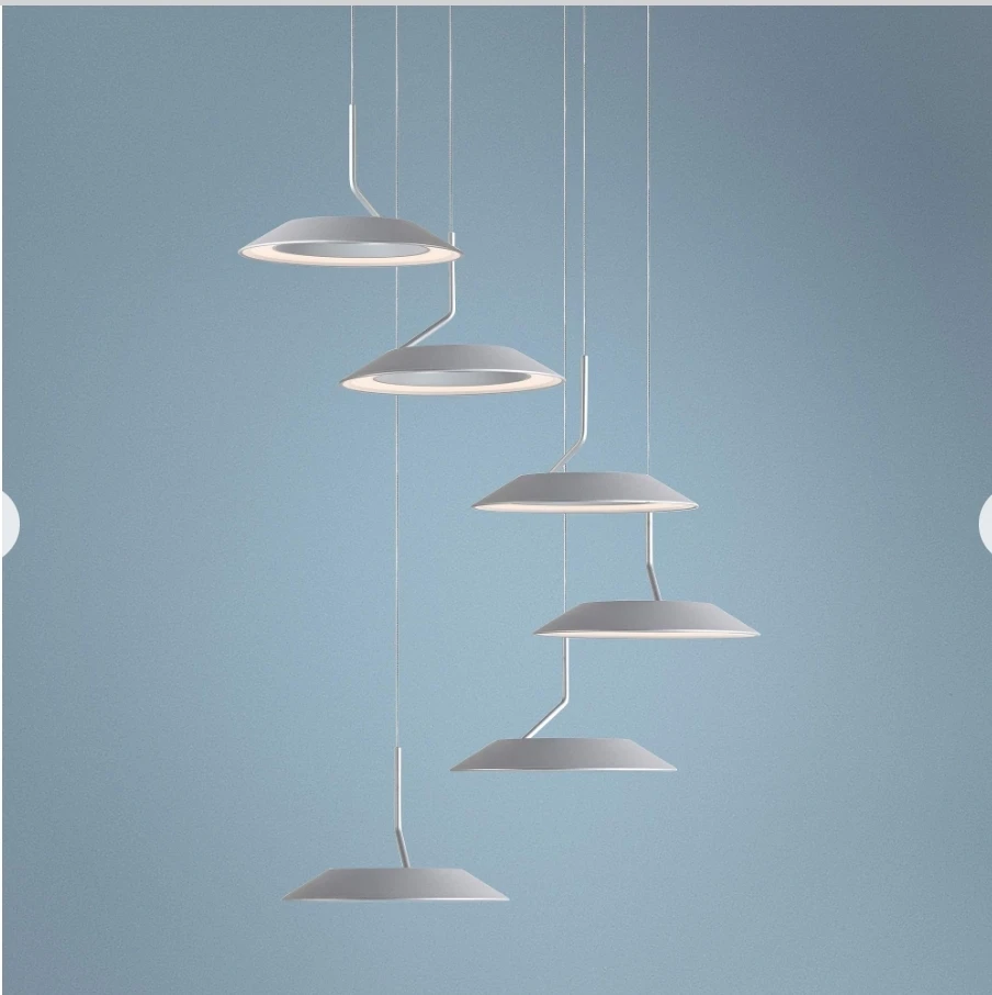 Koncept Royyo 12" Silver 6-Light Mini Pendant - photo 2