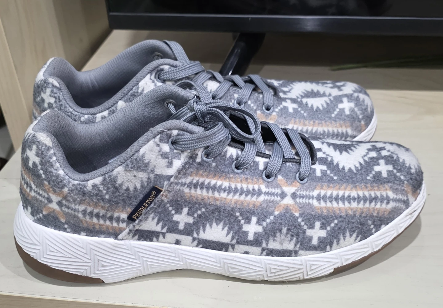 Pendleton Wool Sneakers Ladies size 10