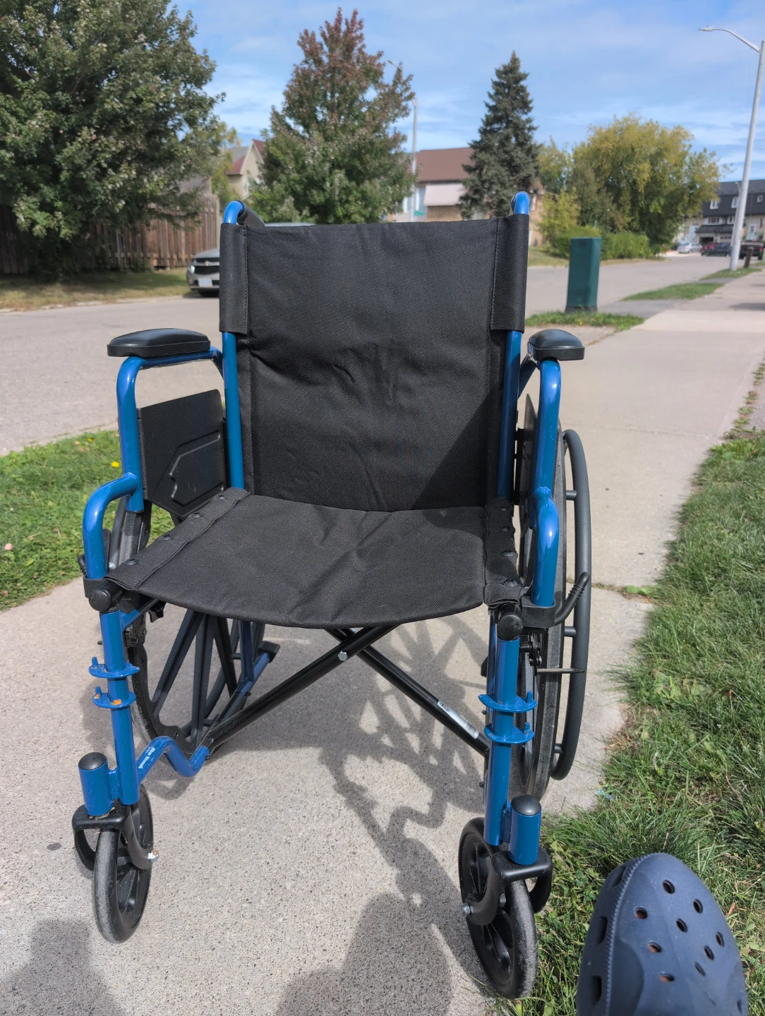 Drive blue wheelchair