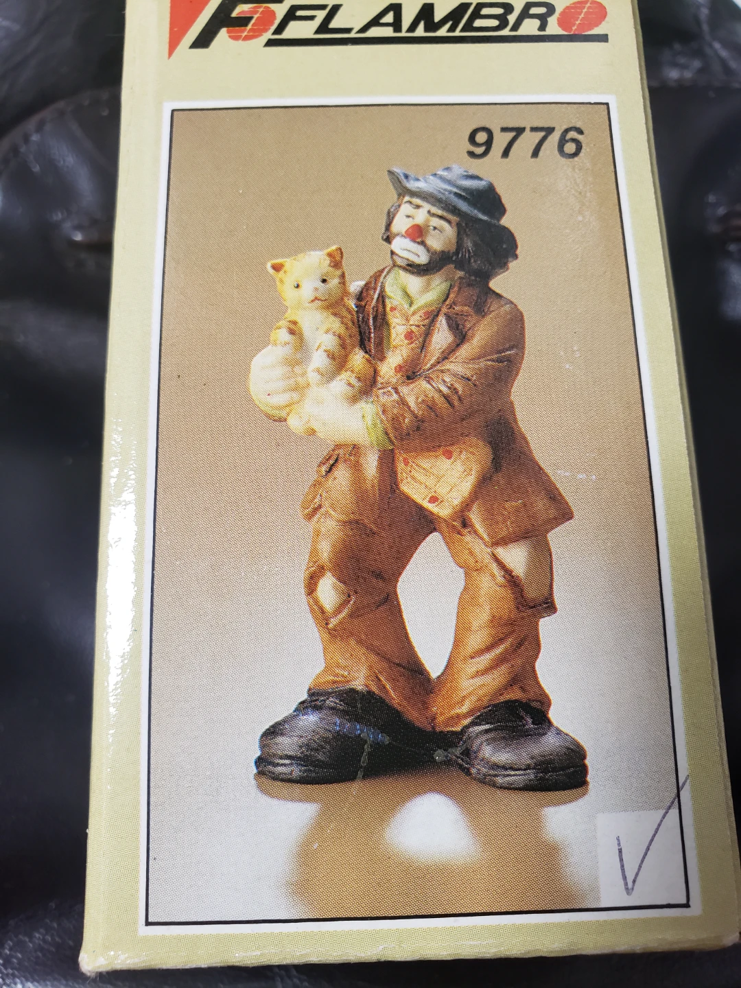 Flambro Emmett Kelly Jr. Porcelain Clown Figurine - photo 2