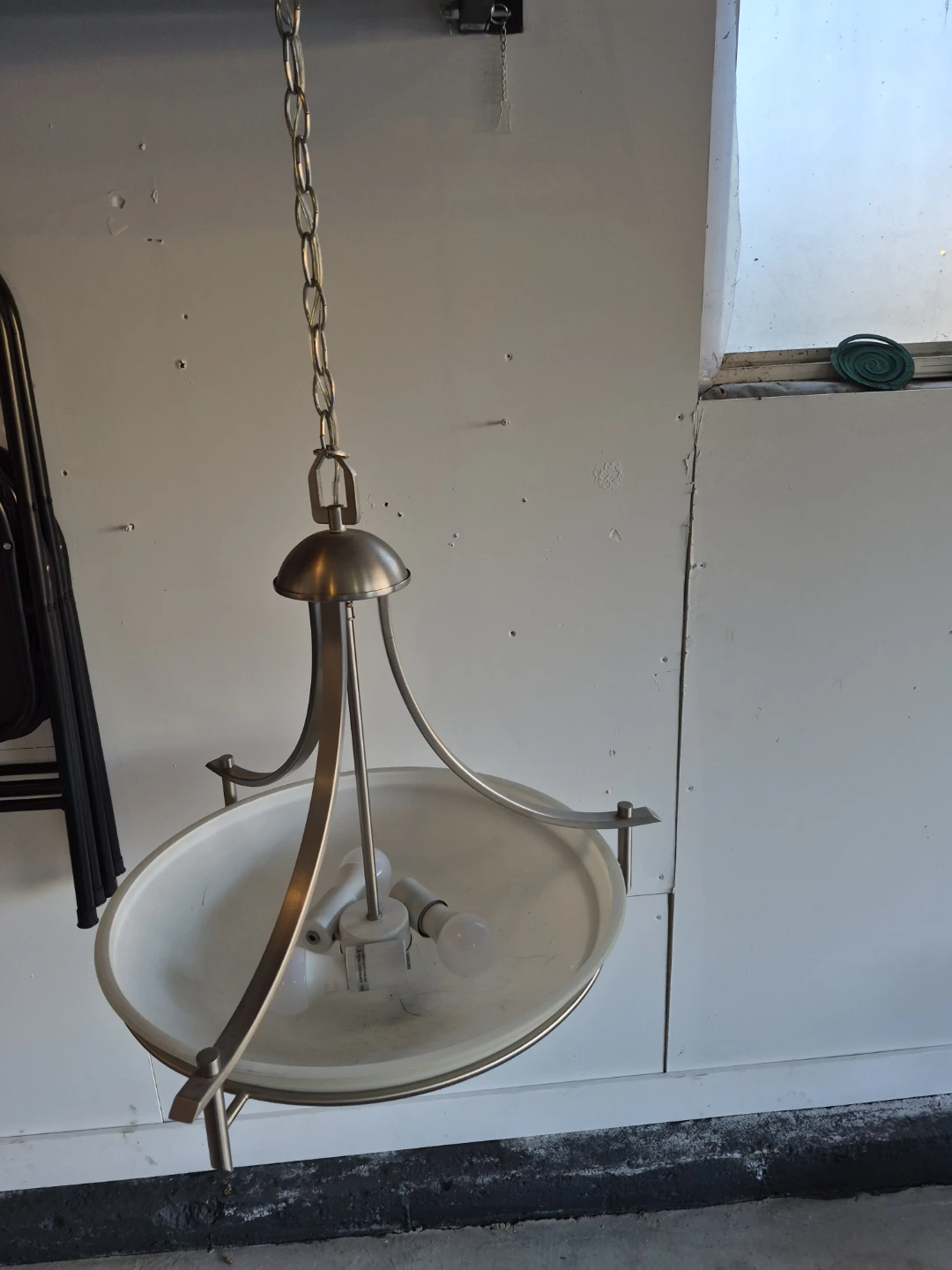 Brushed Nickel 6-Light Chandelier