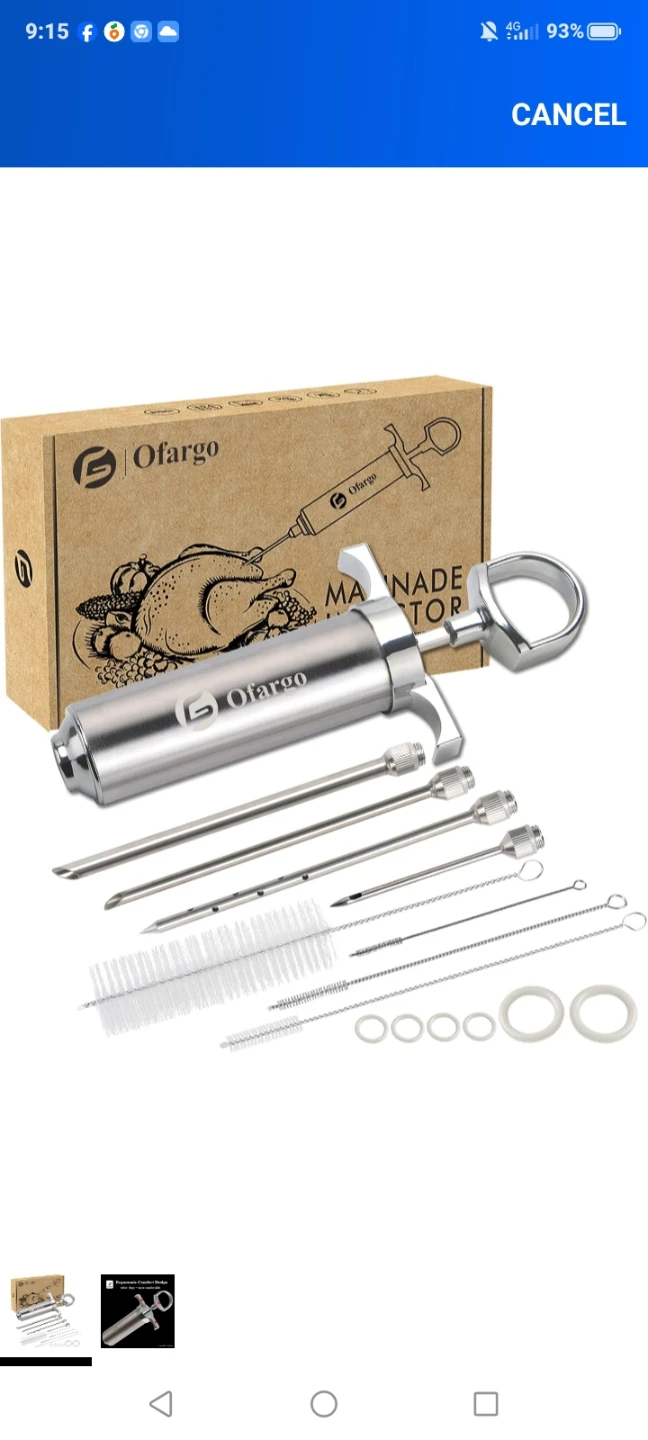 Ofargo Meat Marinade Injector Kit