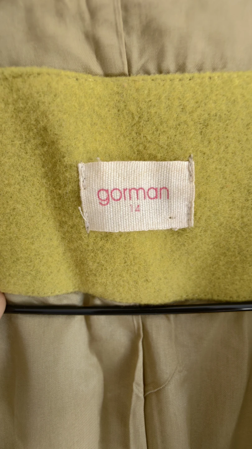 Gorman Lime Green Wool Jacket - photo 2