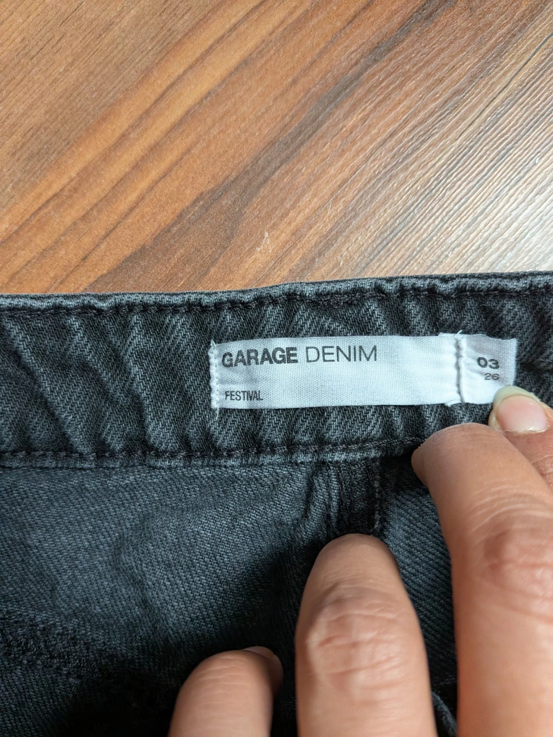 🏈Garage Denim Distressed Shorts - photo 2