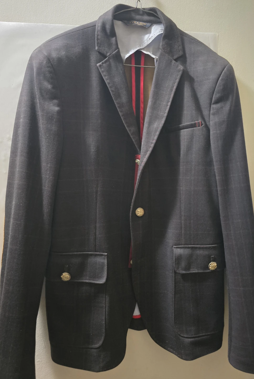 Zara Man Denim Couture Blazer