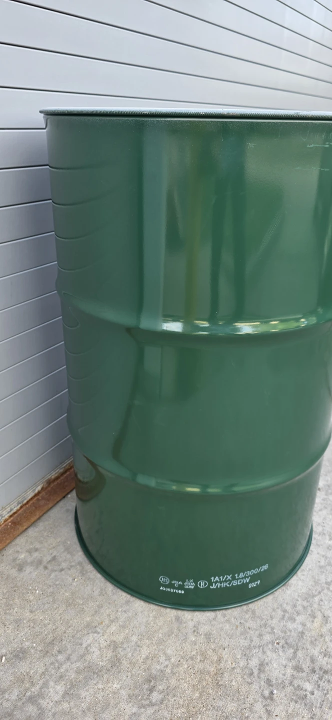 55 Gallons Steel drums with no lid/cover. - photo 5
