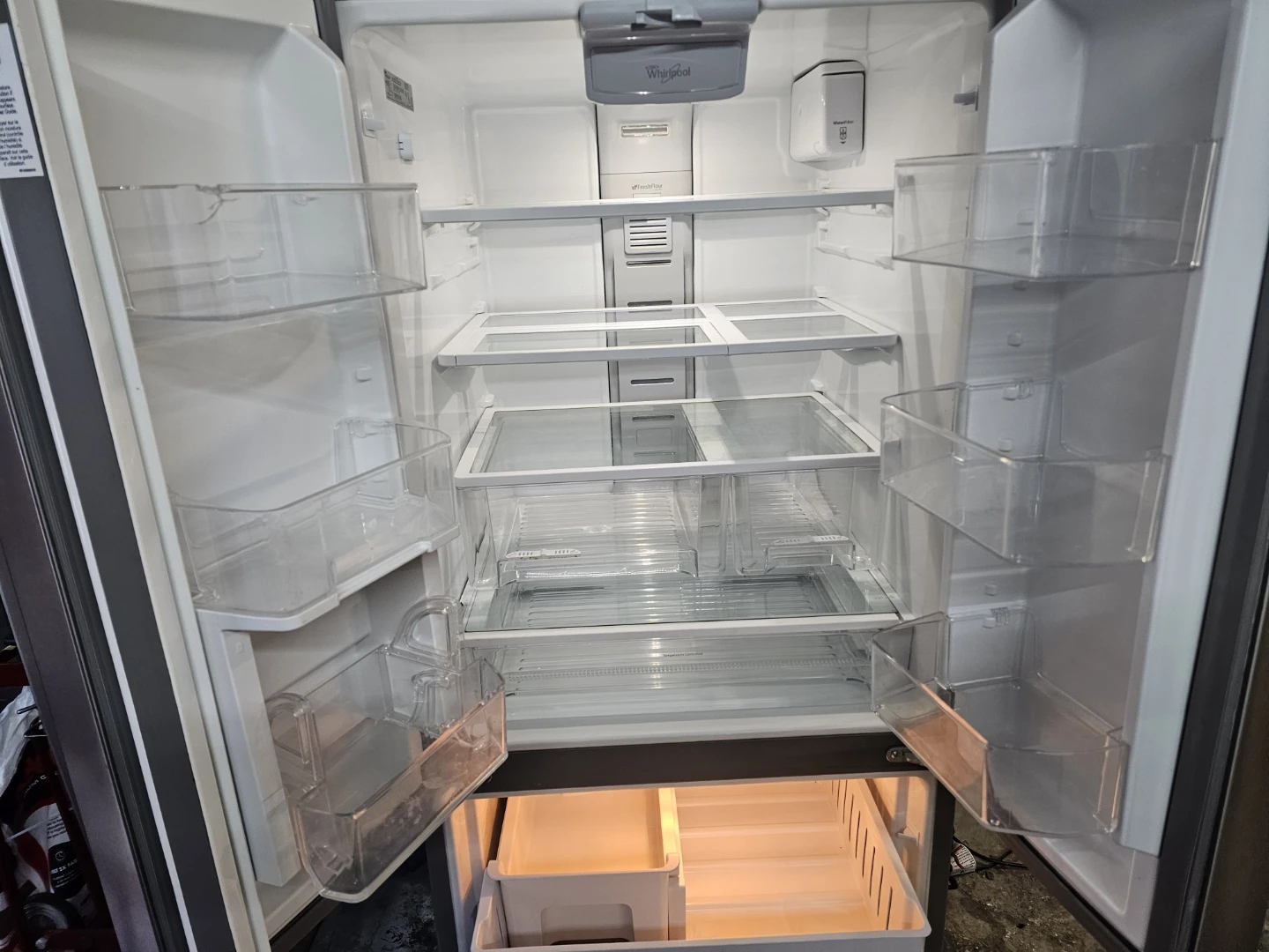 Whirlpool 30in wide French Door Refrigerator - photo 2
