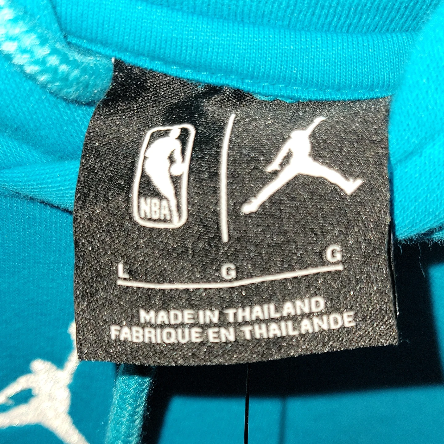Jordan Charlotte Hornets Hoodie Teal - photo 5