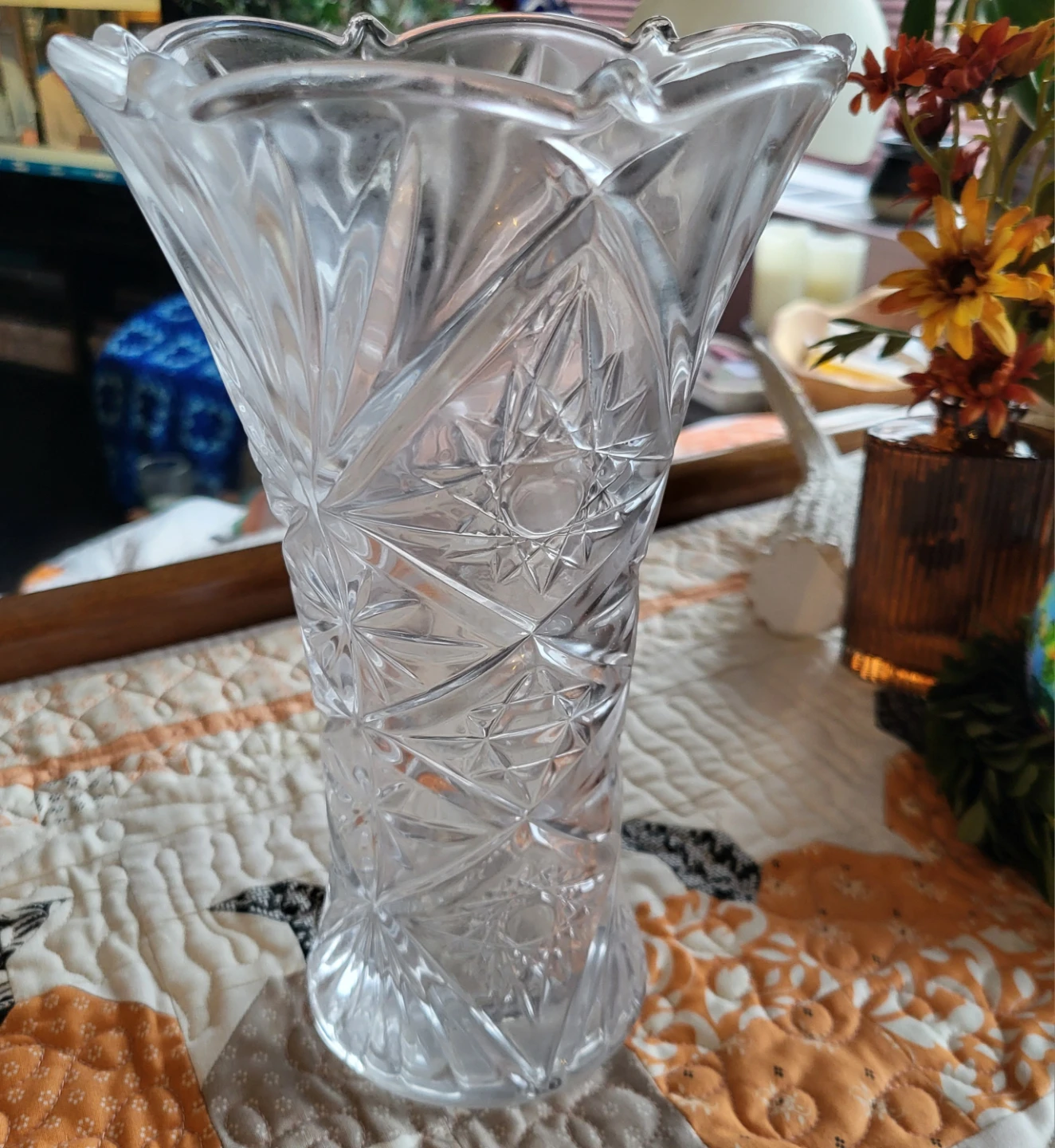 Gibson Home Jewelite Glass Flower Vase - photo 3