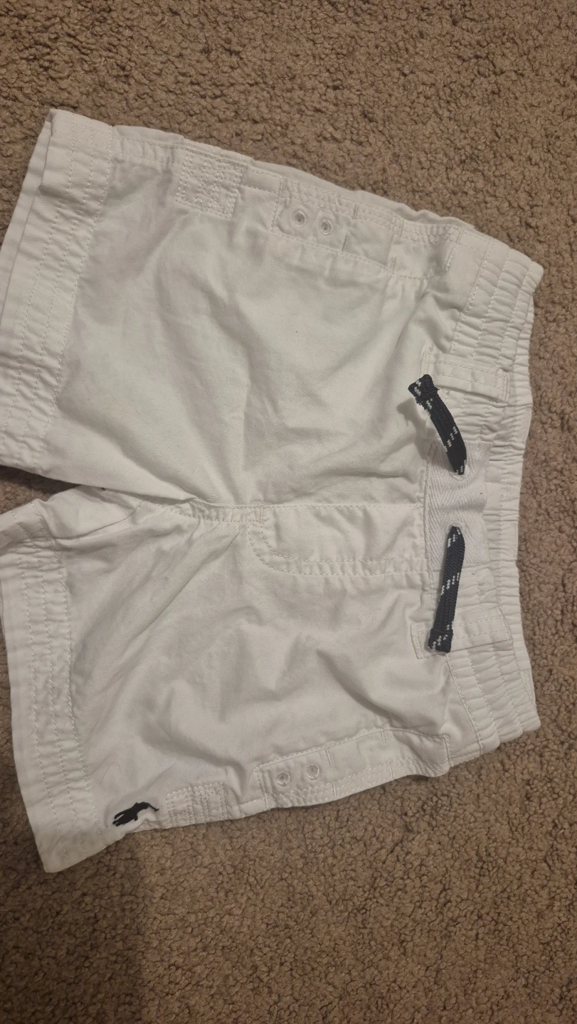 Polo  Boys White Shorts 2T