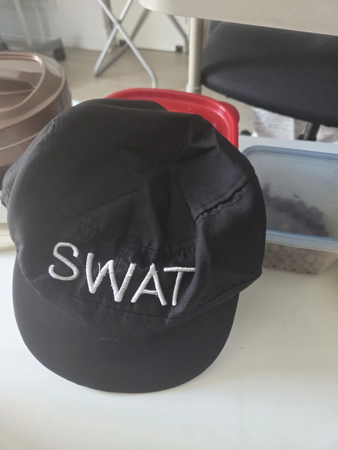 Black SWAT Baseball Cap - photo 4