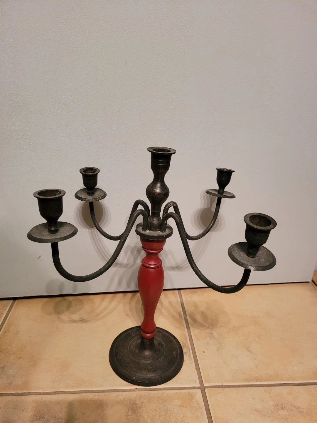 Metal candelabra - photo 3