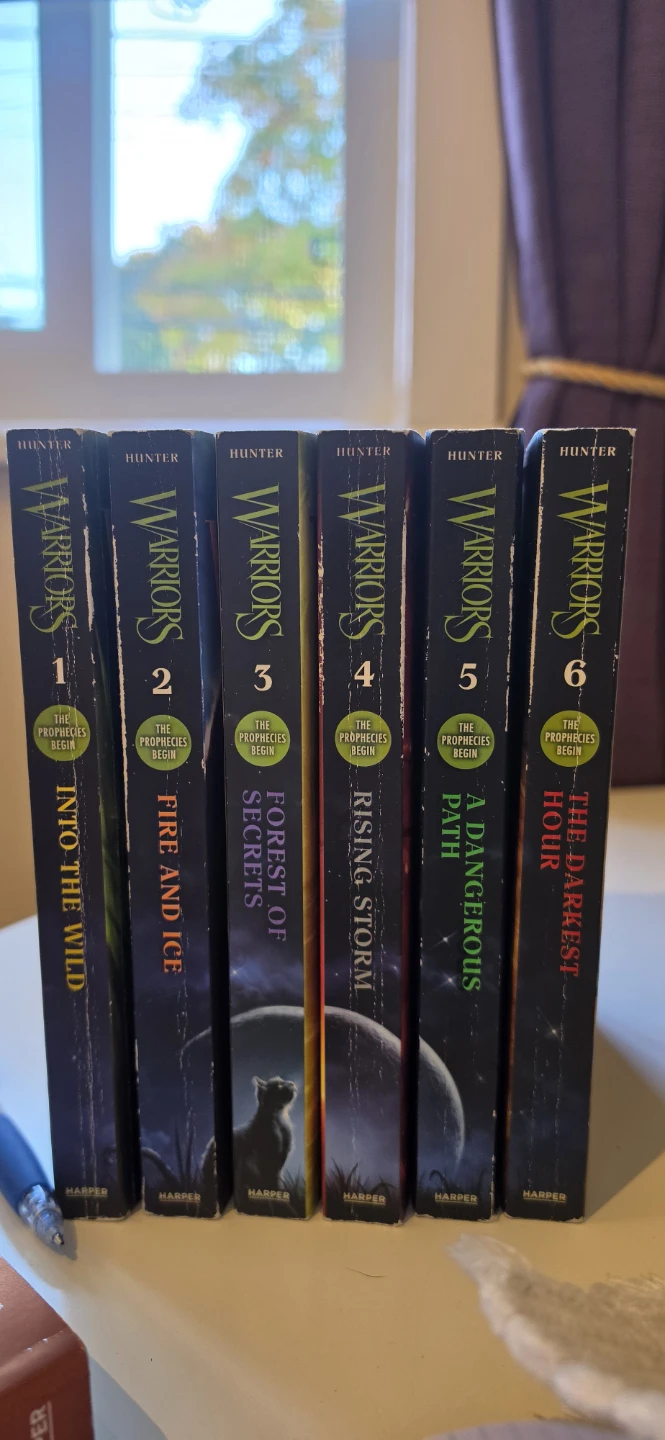 Warriors Cat The Prophecies Begin Books 1-6