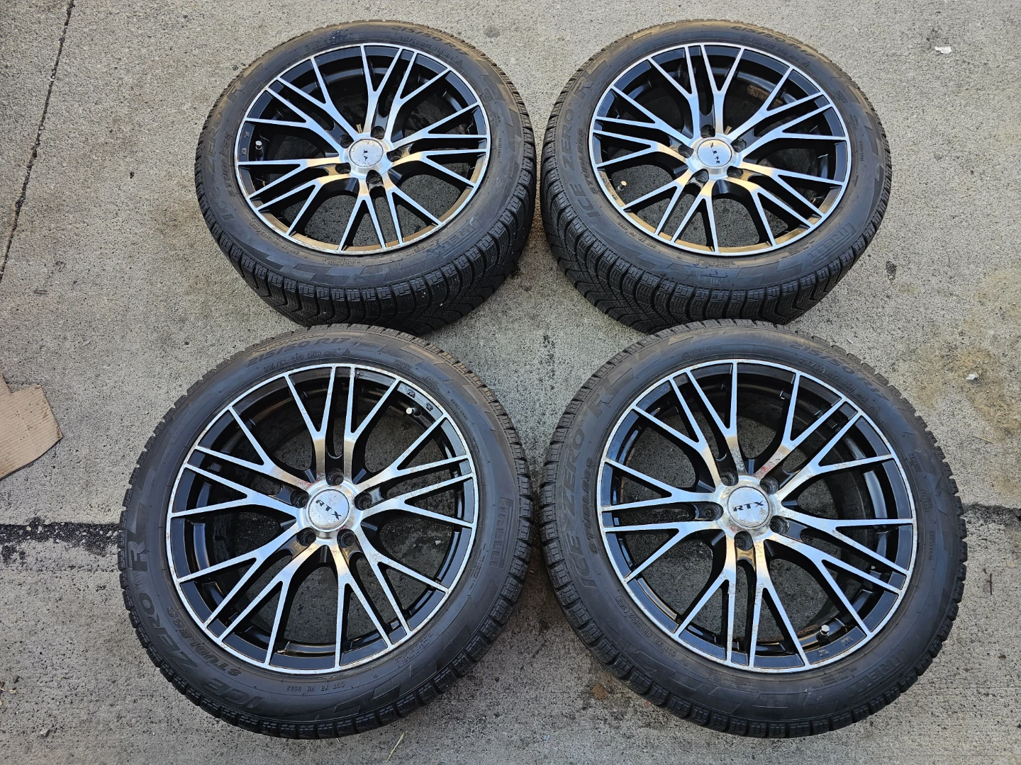 CHEVY VOLT WINTER TIRES ON RIMS 215/50 R17
