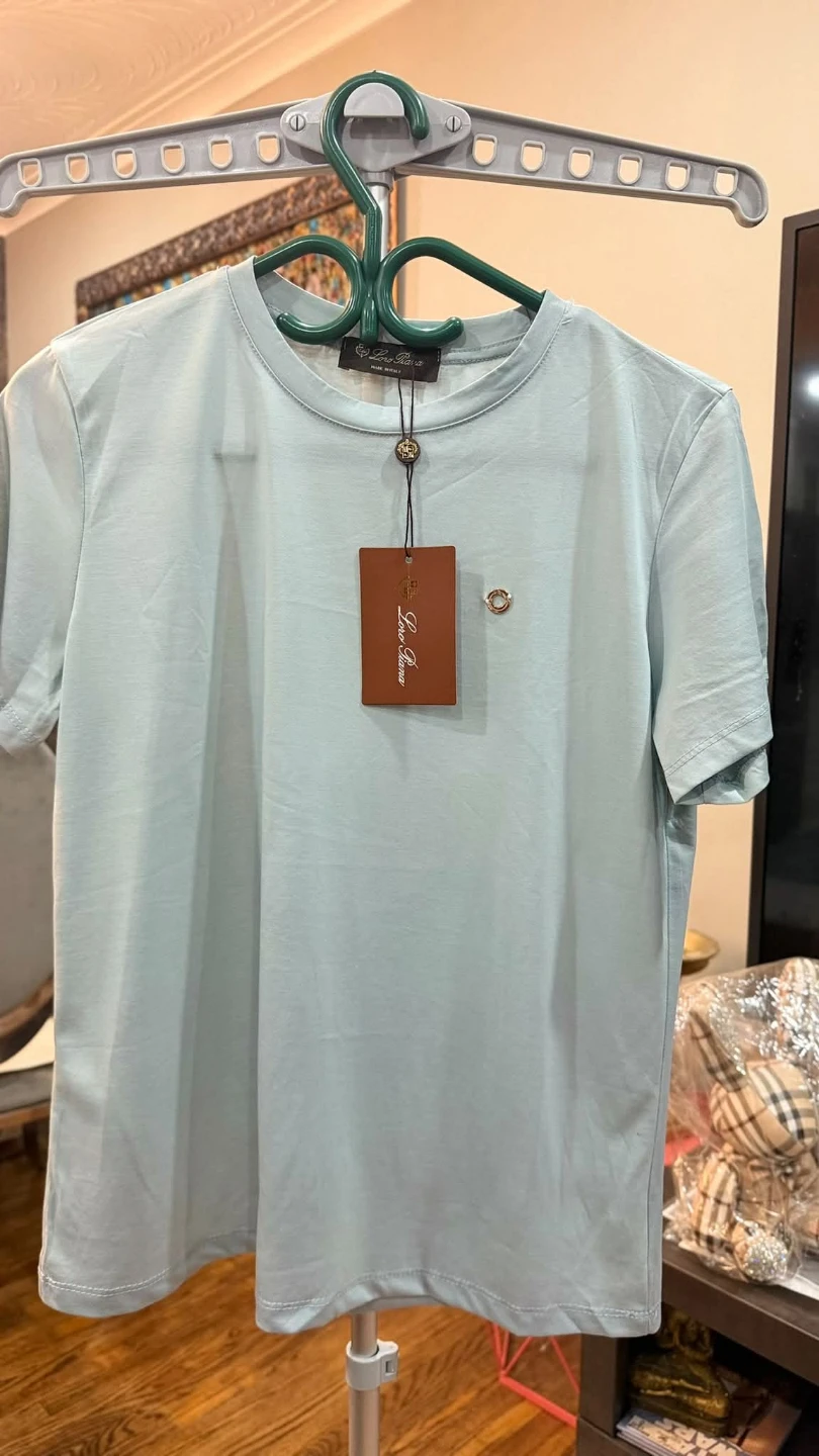 Loro Piana Light Blue T-Shirt