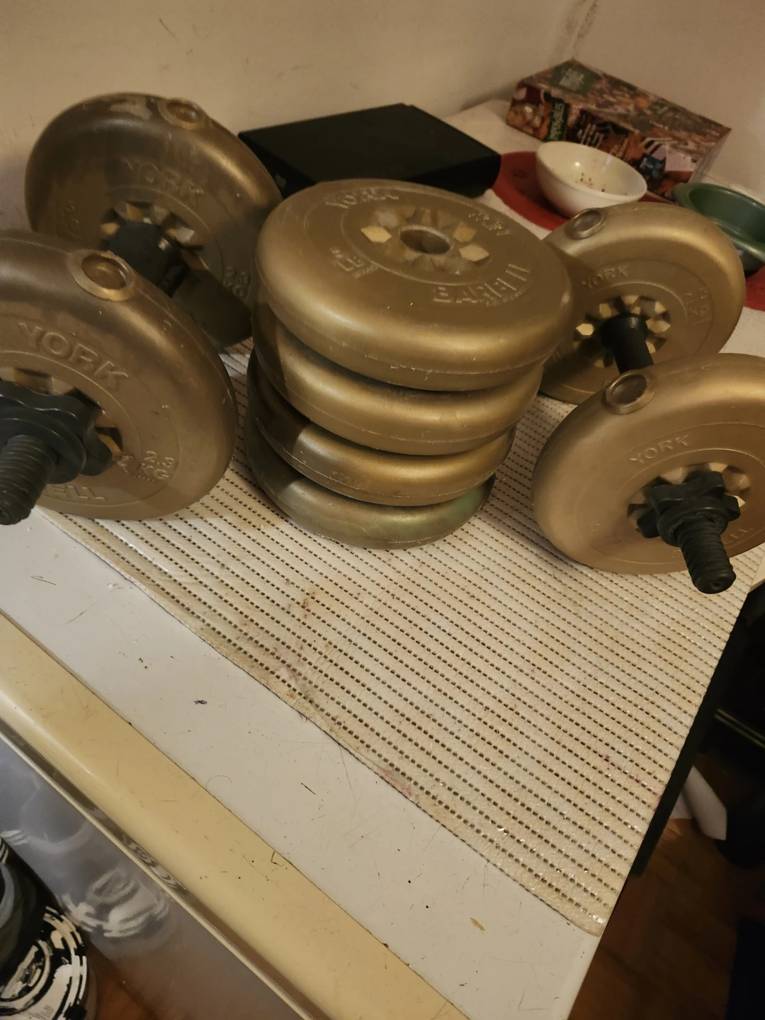 York Barbell Dumbbell Set