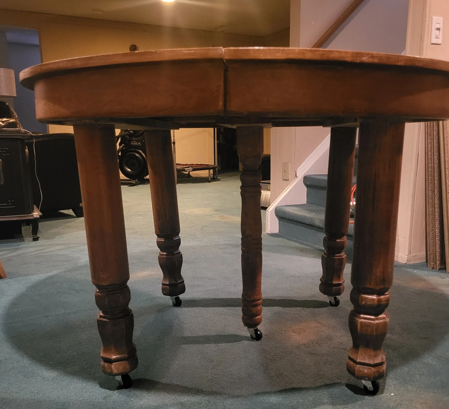 Antique mid century modern Round Dining Table - photo 2