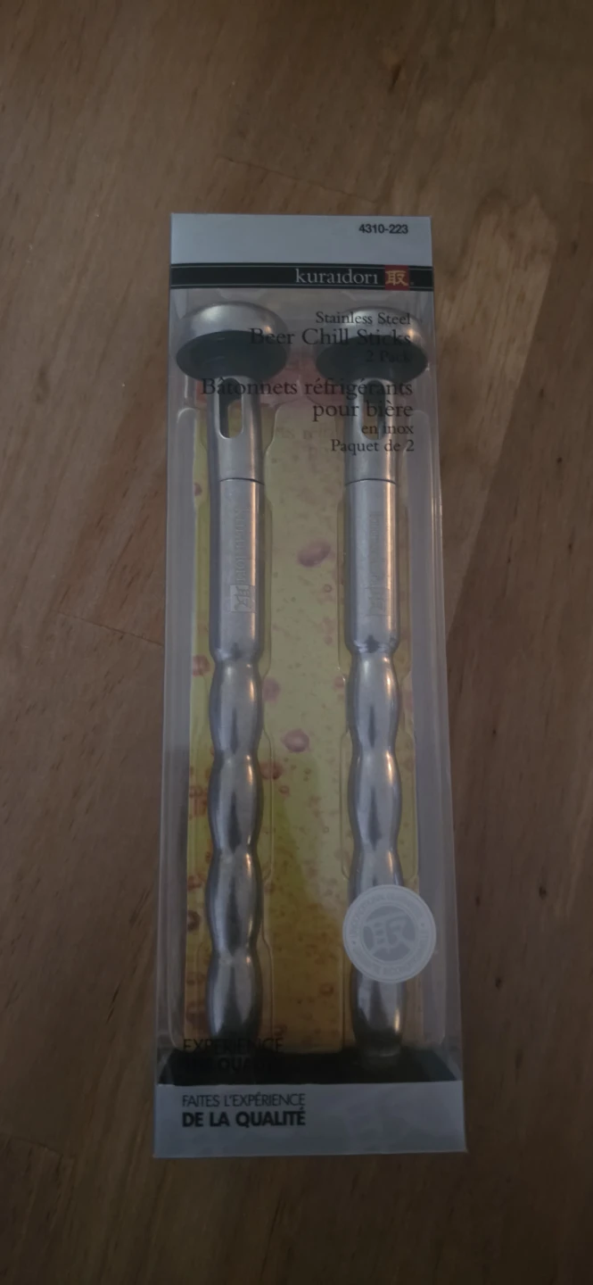 Kuraidori Stainless Steel Beer Chill Sticks