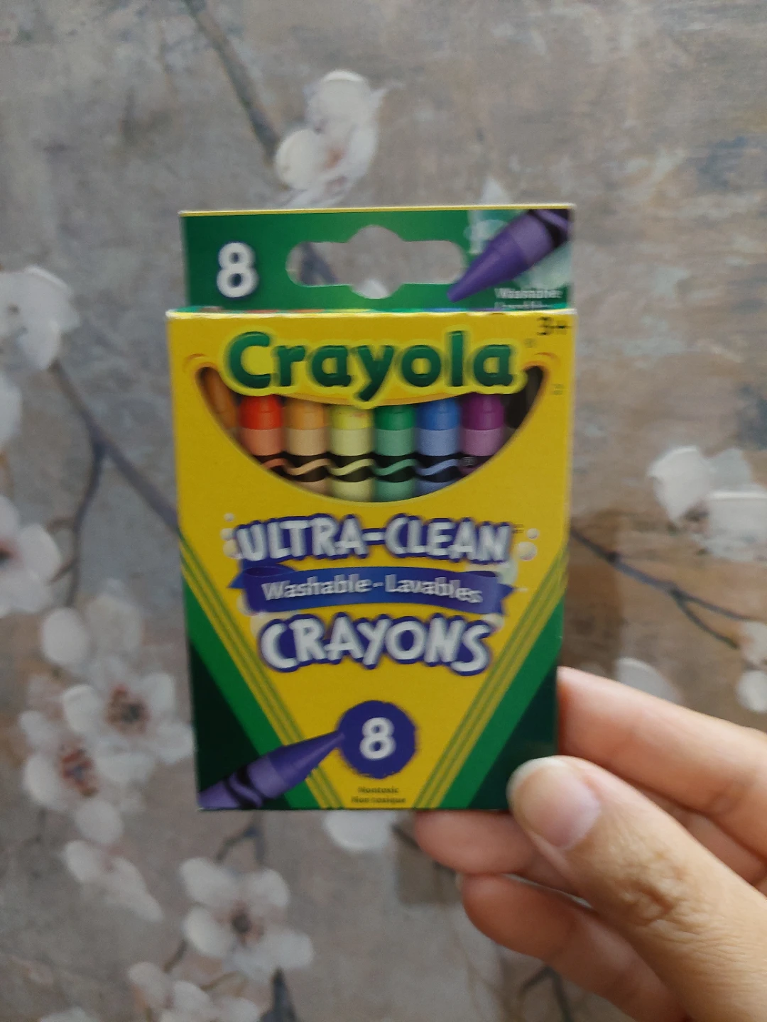 Crayola Ultra-Clean Washable Crayons 8 Pack