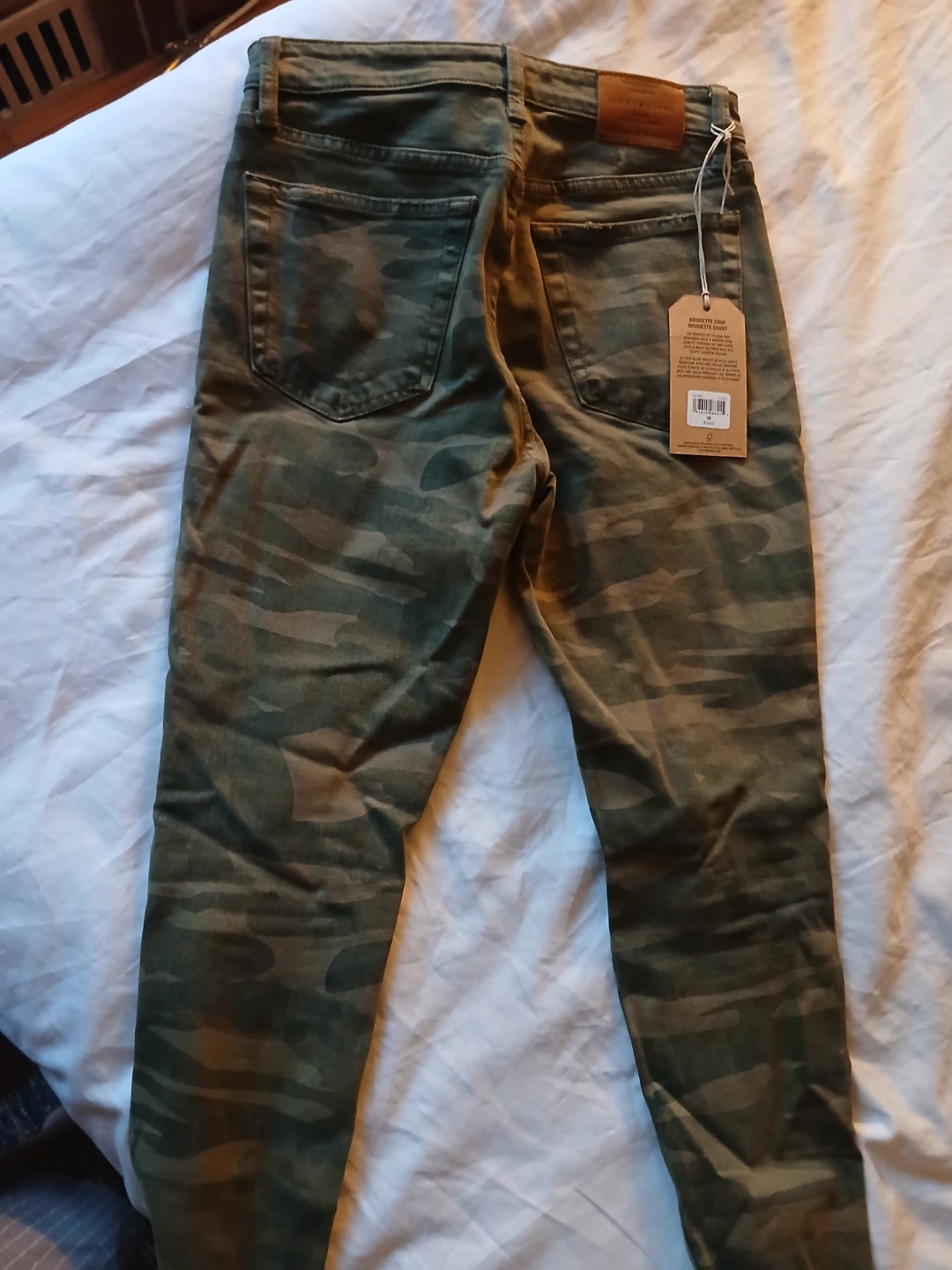 Lucky Brand Bridgette Crop Camo Jeans