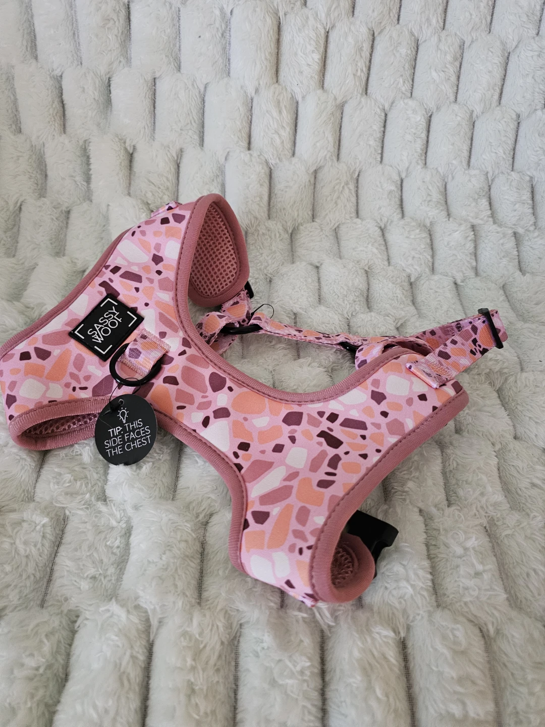Sassy Woof Dog Harness - Pink