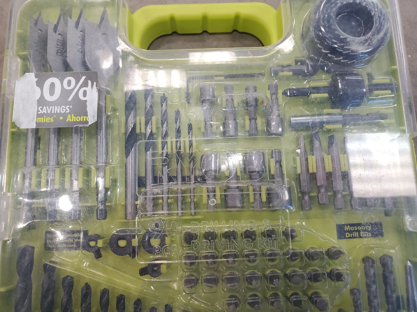 Ryobi 90-Piece Drilling and Driving Kit - photo 2
