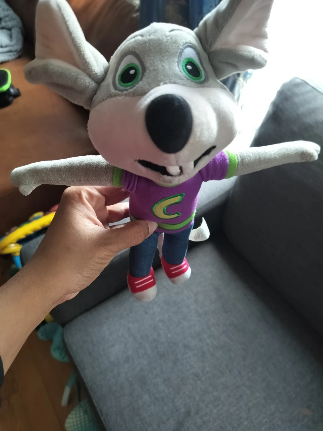 🏈Chuck E. Cheese Plush Toy