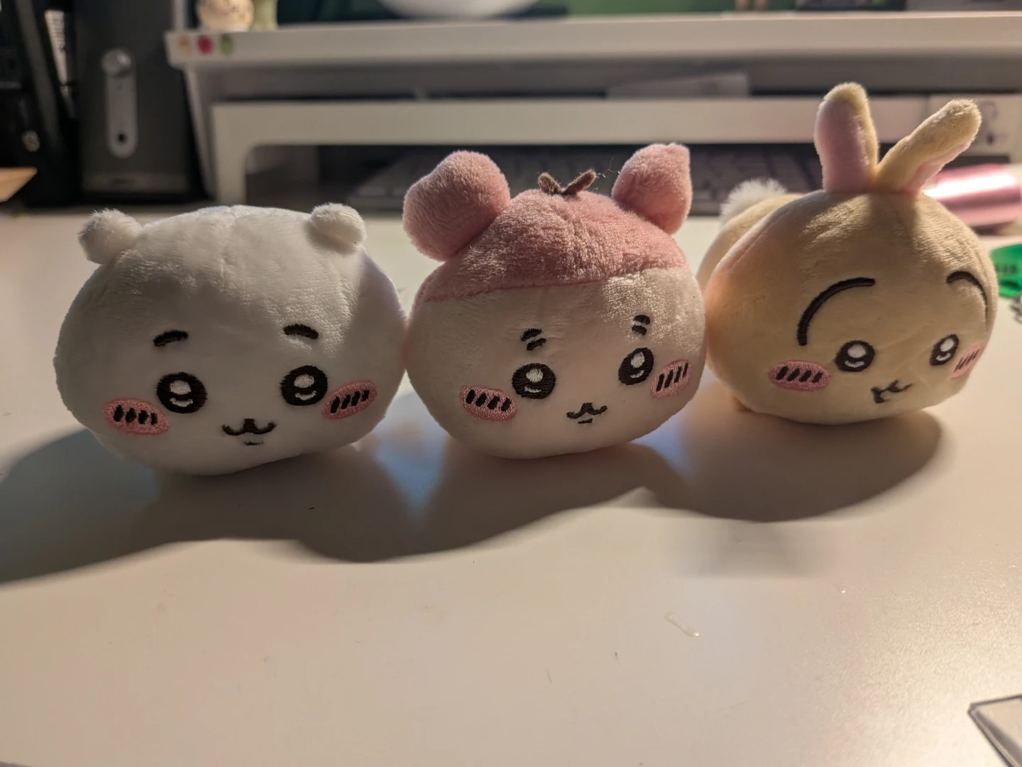 Small kawaii plush. Chiikawa plushies.