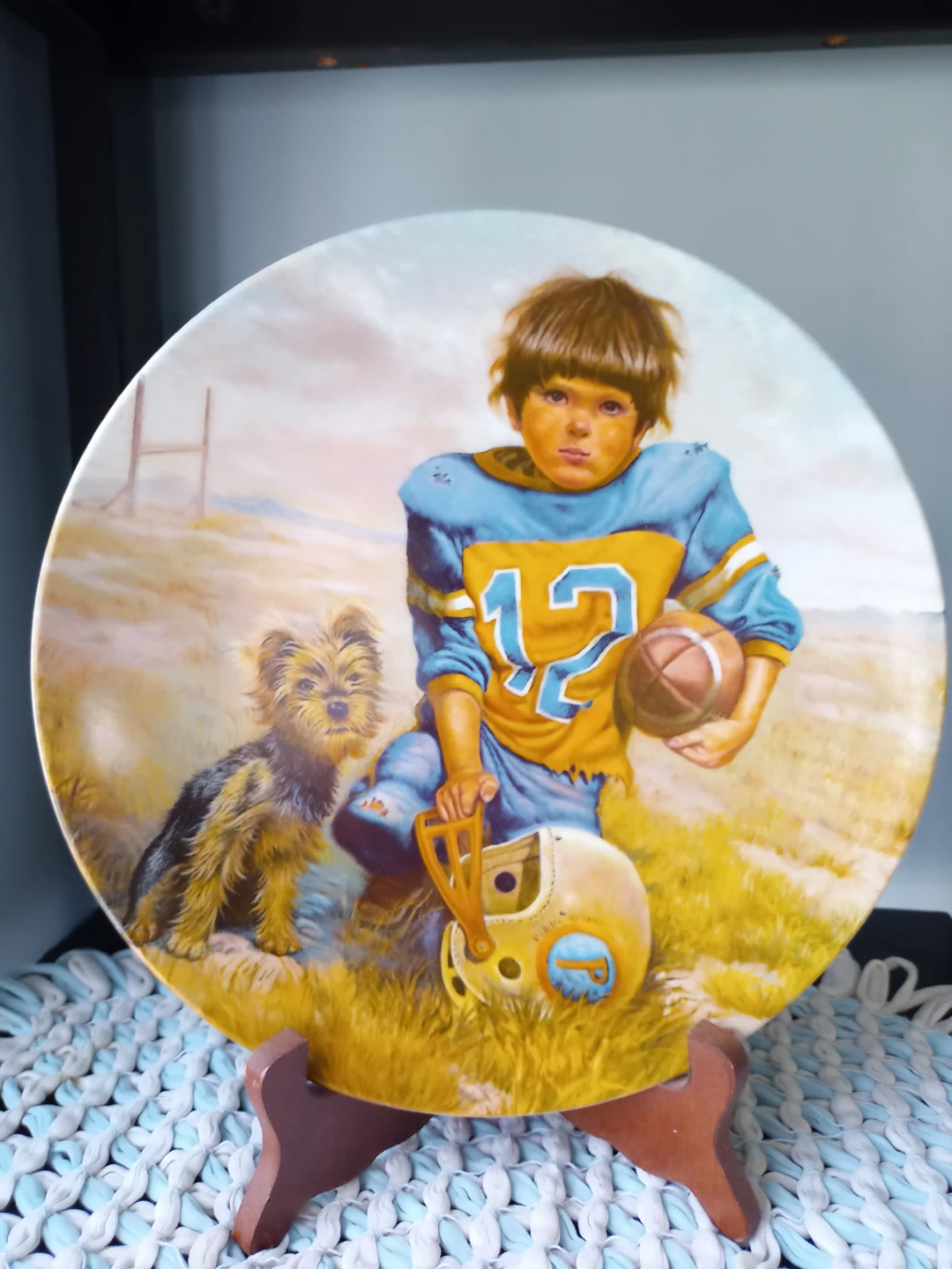 Set of six Gregory Perillo collector plates. - photo 3