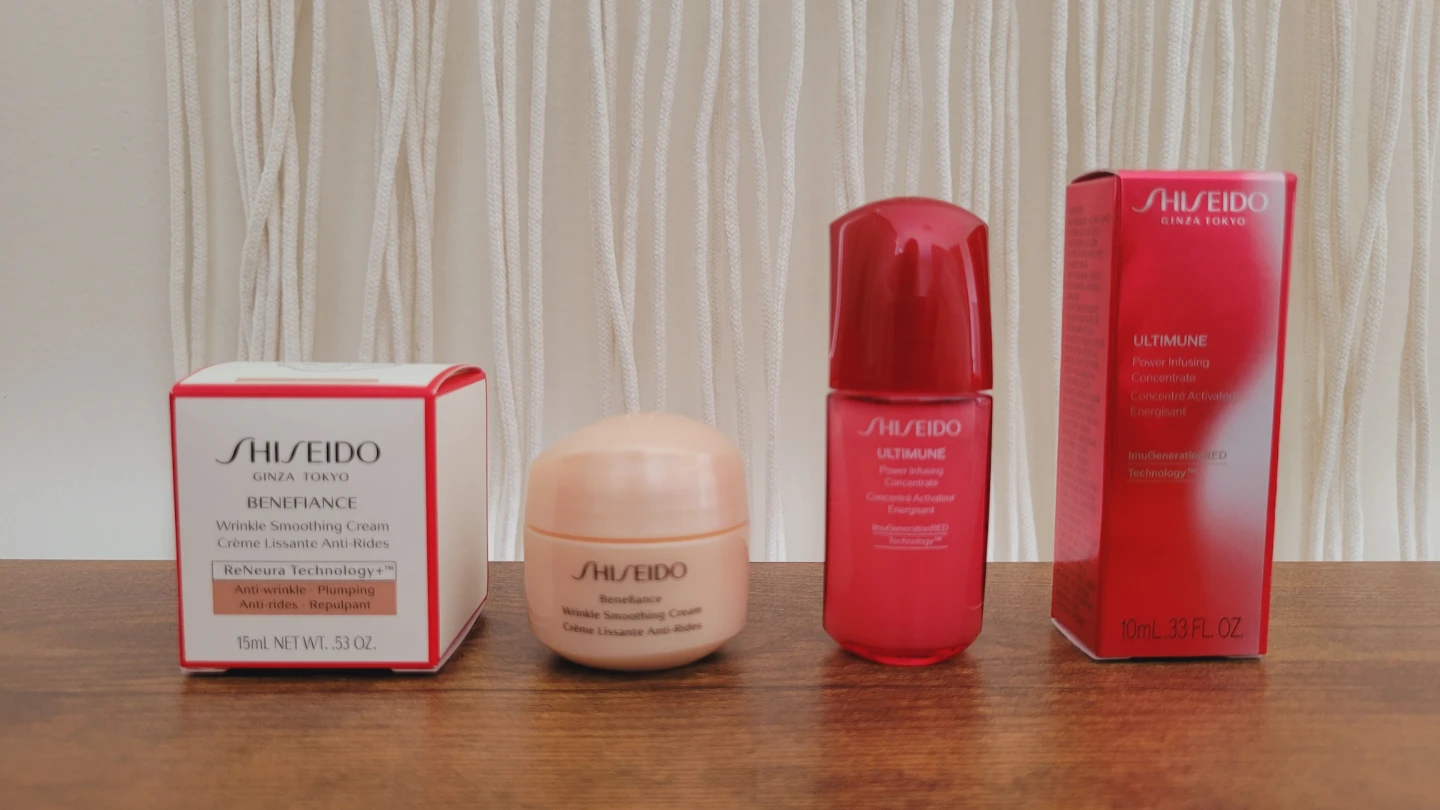 Shiseido Skincare Set + Cosmetic Pouch - photo 3