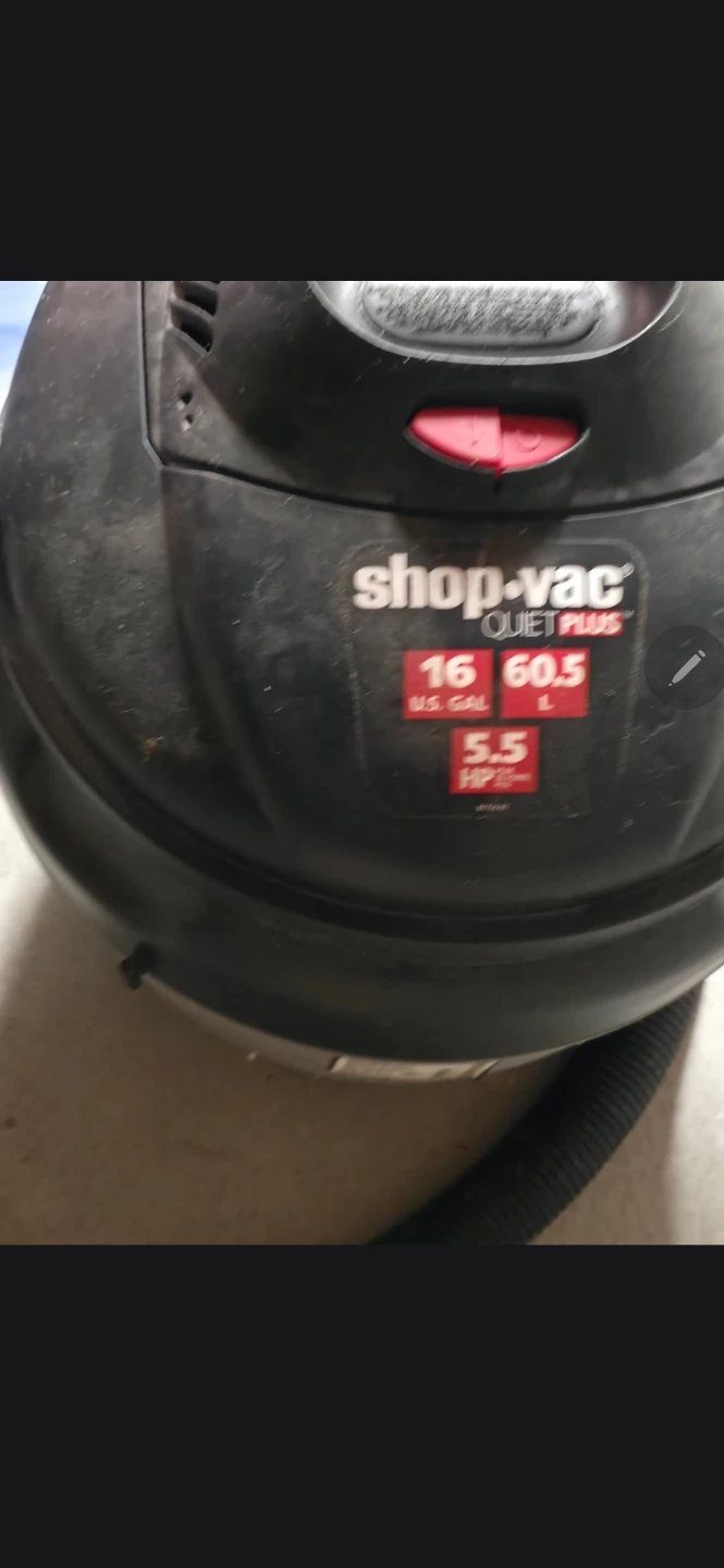Shop-Vac Quiet Plus 16 Gallon Wet Dry Vacuum